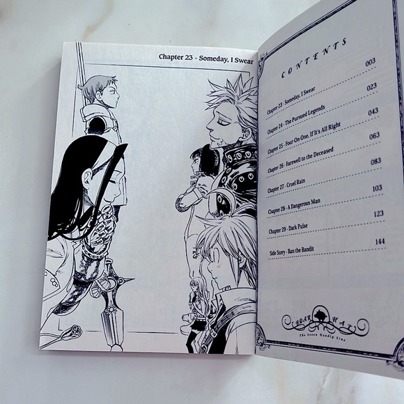 Fourth vol of manga series “The Seven Deadly Sins” - Picture 3 of 3